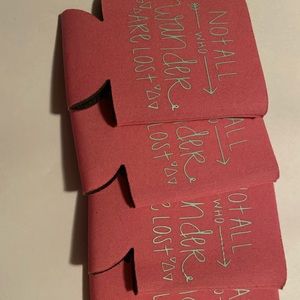 Bundle of 4 - Matching Koozies